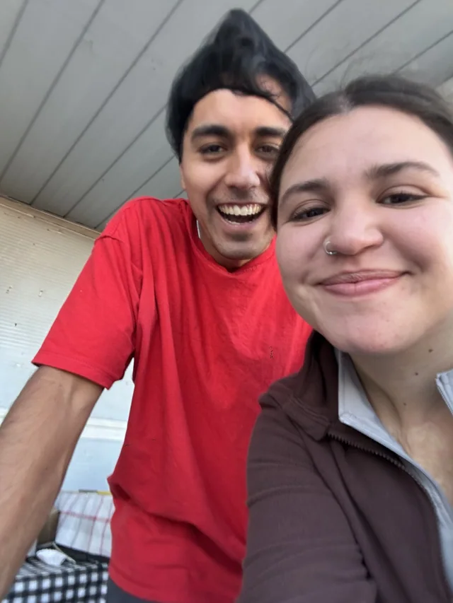 Un recuerdo de Micaela y Kevin
